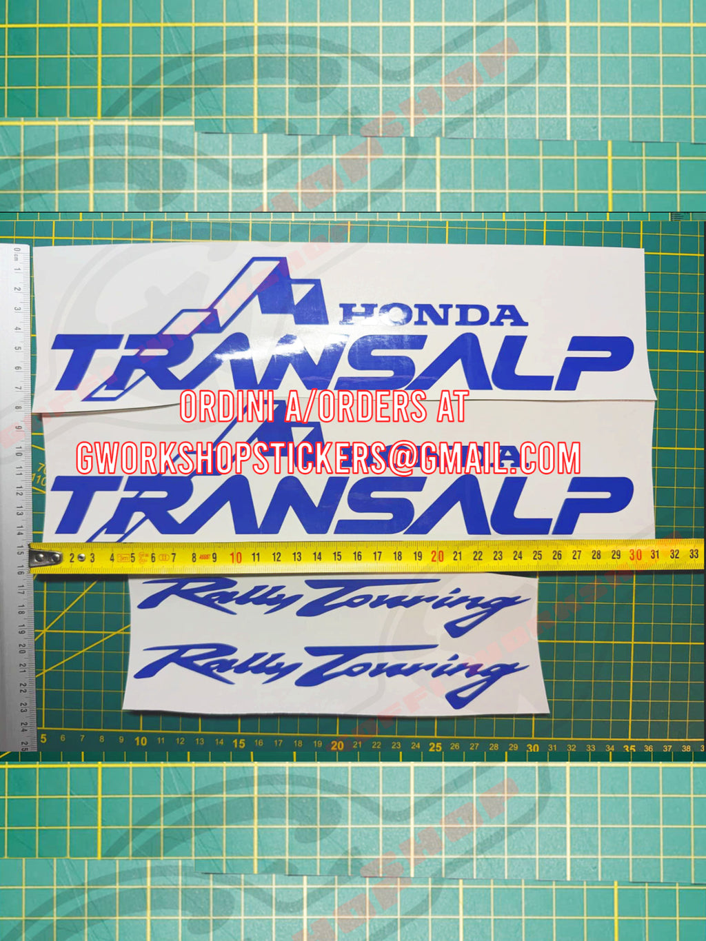 Kit Sticker Transalp Rally Touring vinile
