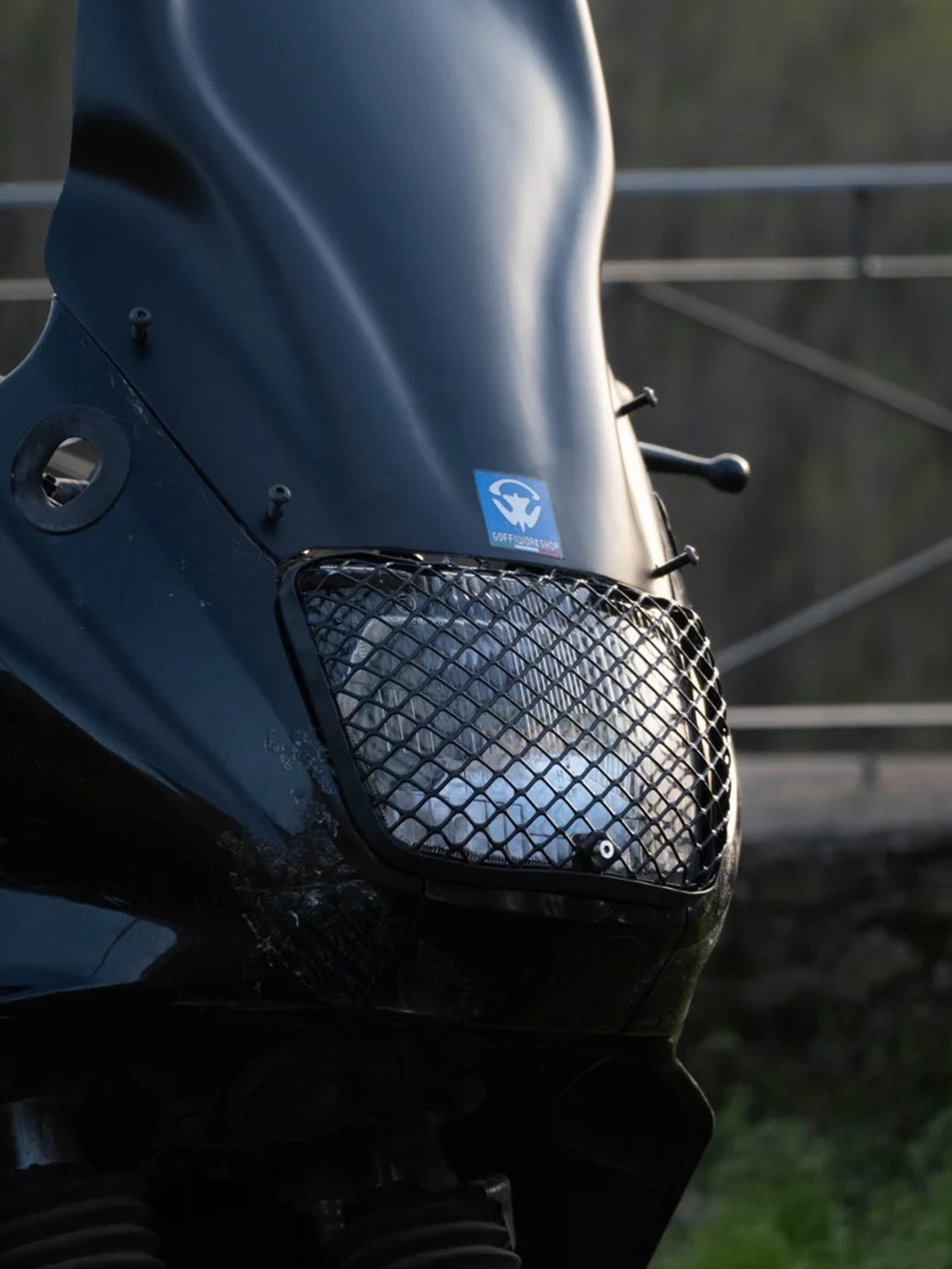 Suzuki DR 650 RSE ’90–’97 – Griglia protezione Faro - headlight grill