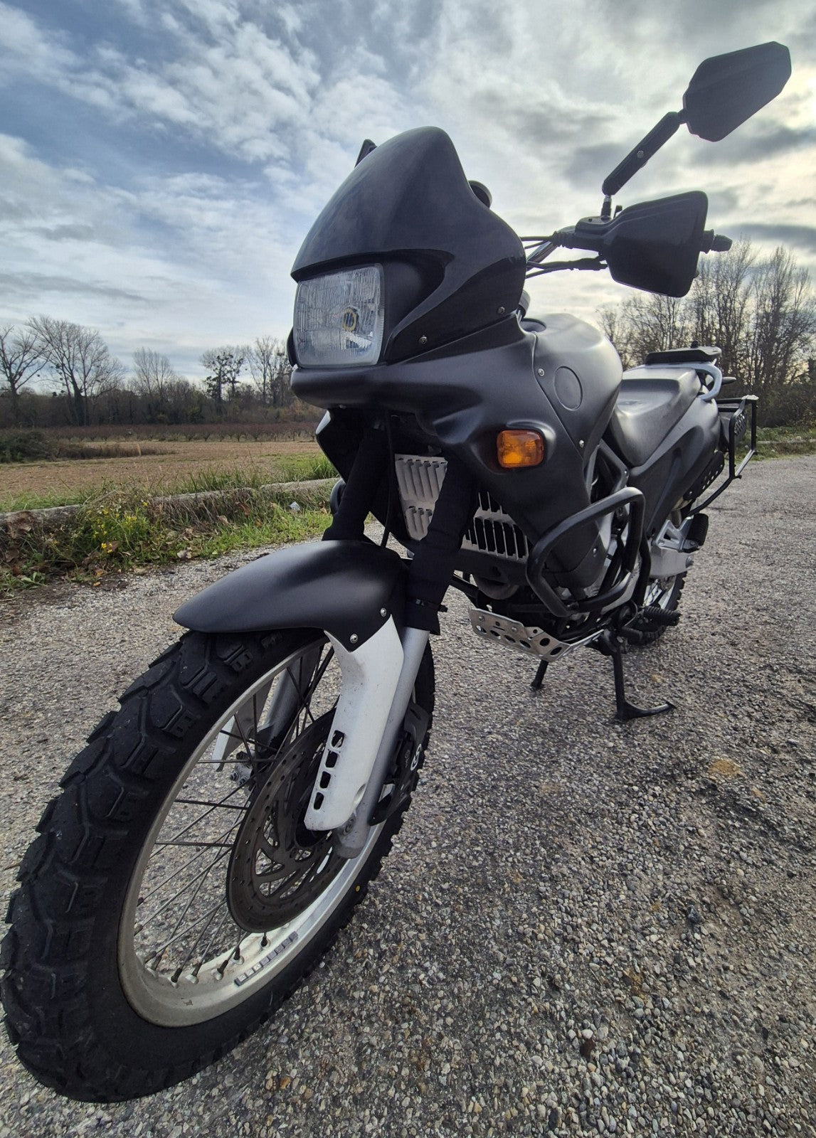 BMW F650 Funduro ’93–’00 – Griglia radiatore rally