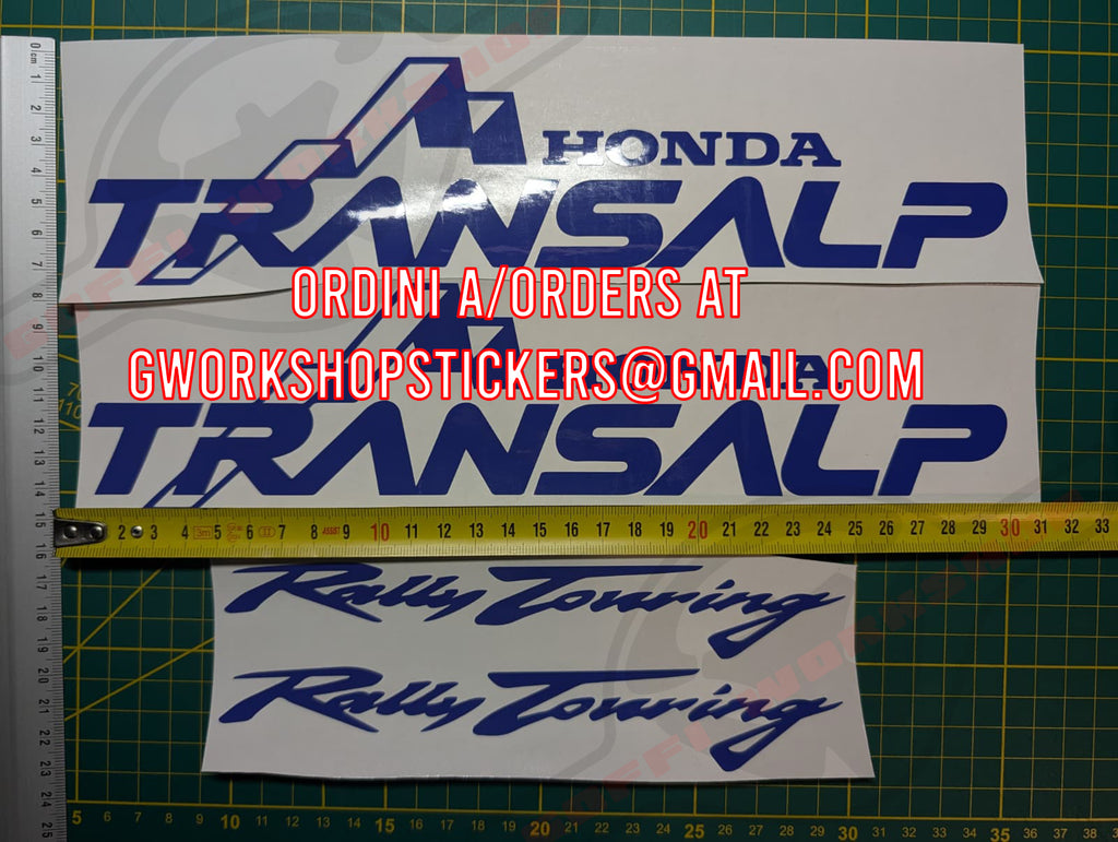 Kit Sticker Transalp Rally Touring vinile